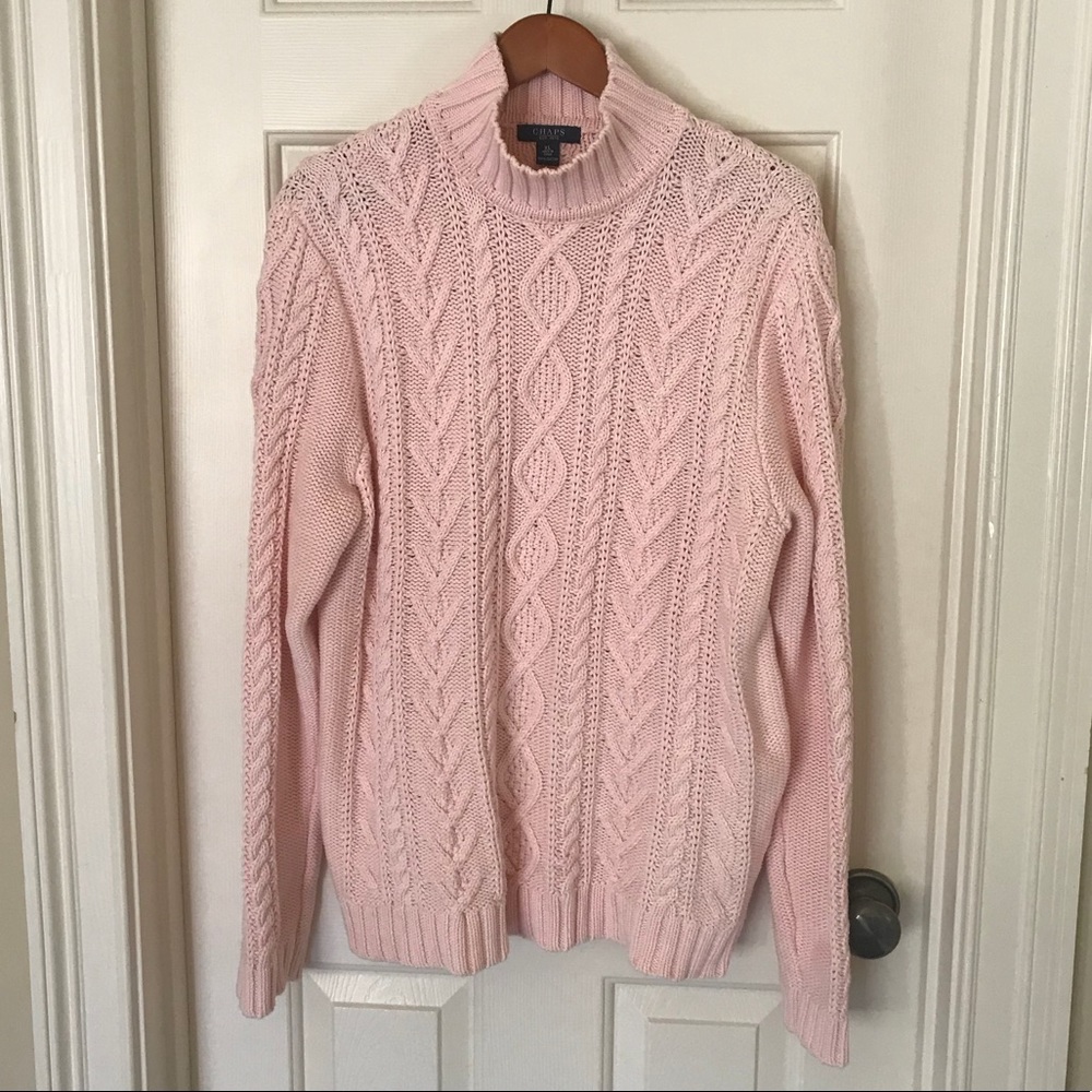 Chaps women’s cable knit sweater